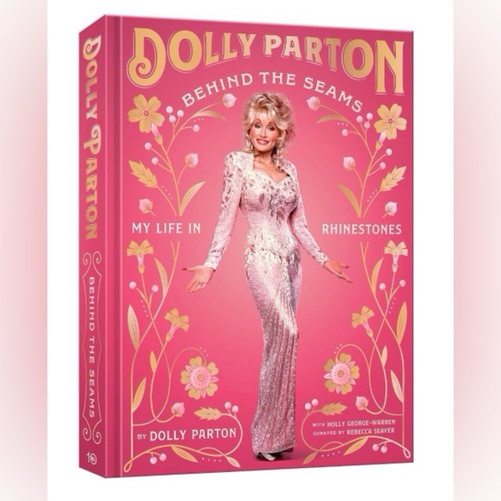 NEW Dolly Parton Hardback Book Includes BUTTERFLY ORNAMENT.🦋